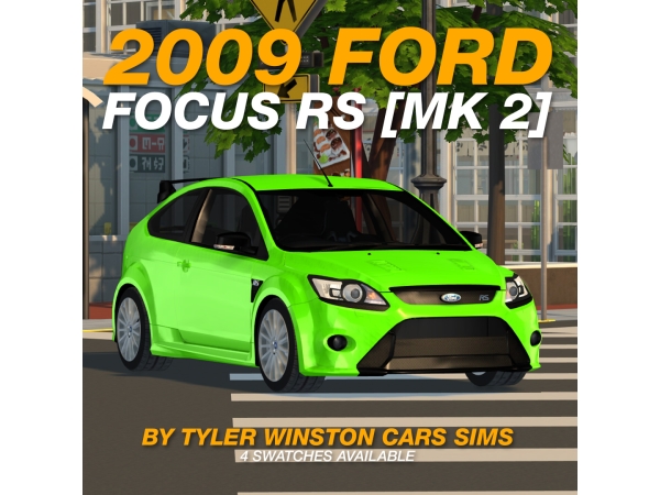 Tyler Winston Cars - 2009 Ford Focus RS [Mk 2]