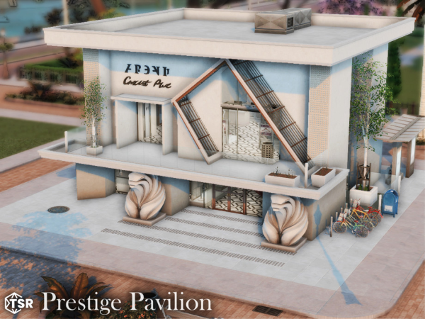 Maxis Match Prestige Pavilion l noCC - The Sims 4 Custom Content