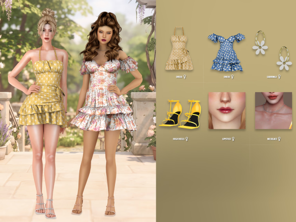 Alpha Sadie Lookbook - The Sims 4 Custom Content