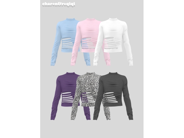 [charon&roqiqi]ripped top_m