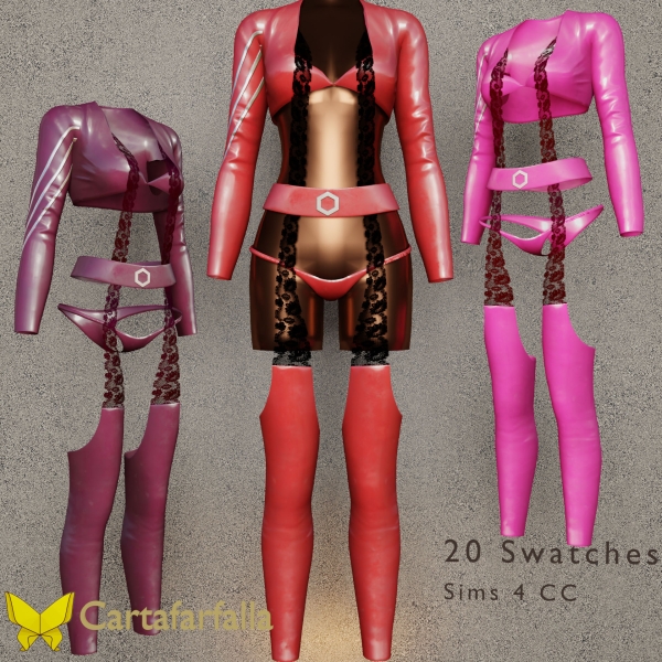 Alpha Cartafarfalla Vexara by cartafarfalla - The Sims 4 Custom Content