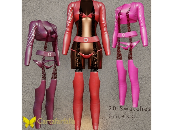Alpha Cartafarfalla Vexara - The Sims 4 Custom Content