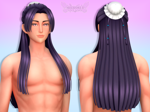 Mix Master Jinshi's Hair - The Sims 4 Custom Content