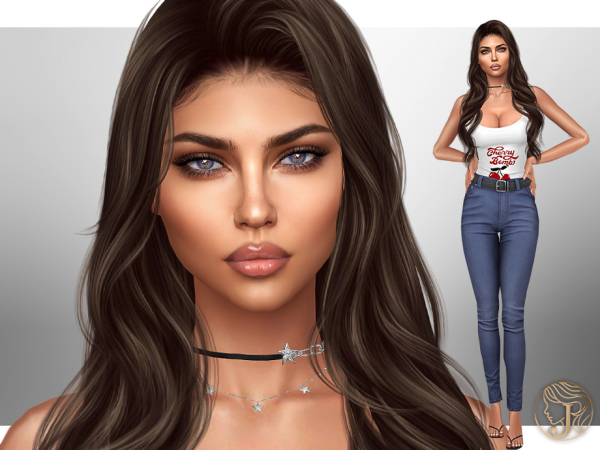Alpha Carla Artaega by Jolea - The Sims 4 Custom Content