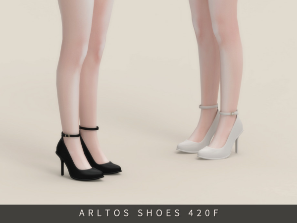 Classic Ankle Strap Heels by Arltos