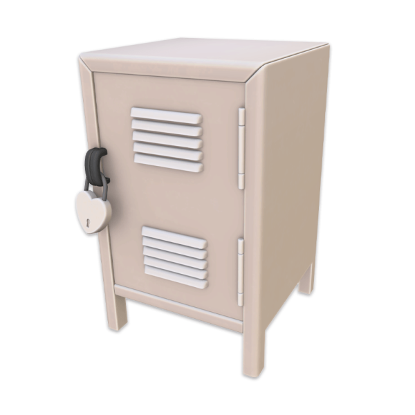 Maxis Match Comiko Kids Bunny Bedroom Locker by comiko - The Sims 4 Custom Content