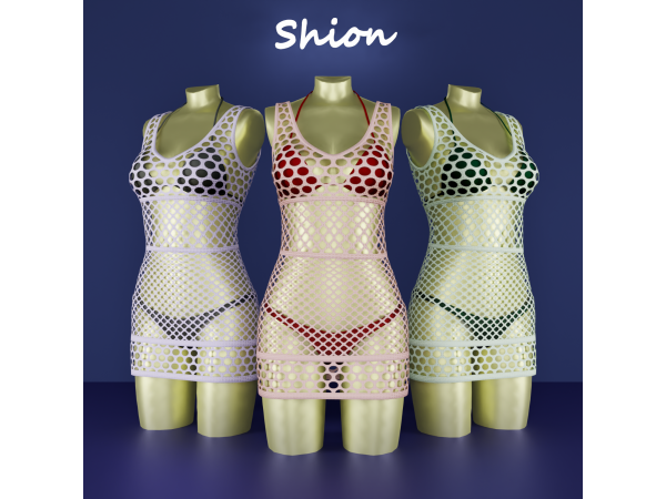Alpha Shion Chikha Lace Veil Dress - The Sims 4 Custom Content