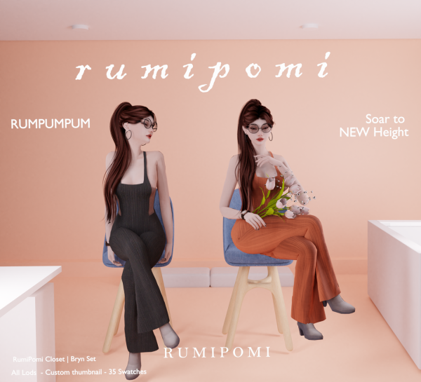 Alpha Rumpumpum_Brynn Set by rumi_pomi - The Sims 4 Custom Content
