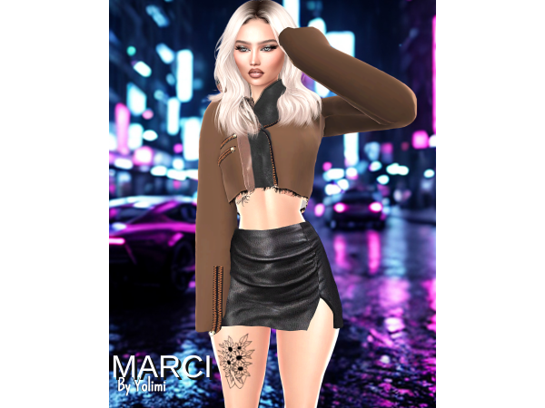 Alpha Marci by Yolimi - The Sims 4 Custom Content
