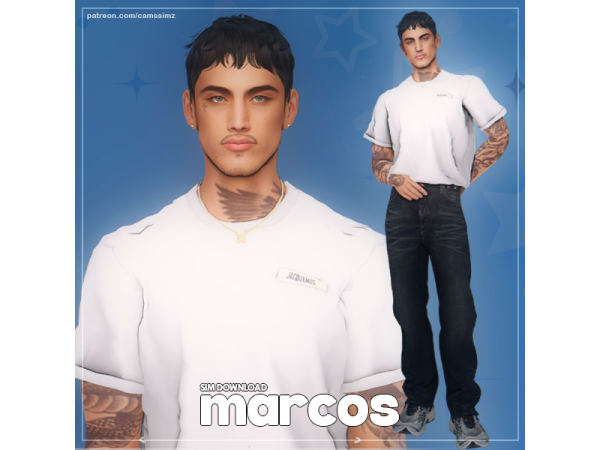 Alpha marcos by camssimz - The Sims 4 Custom Content