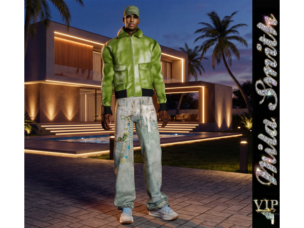 Alpha VIP 491 by SmithMila - The Sims 4 Custom Content