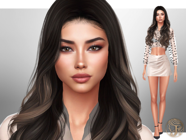 Alpha Tania Swanson by Jolea - The Sims 4 Custom Content
