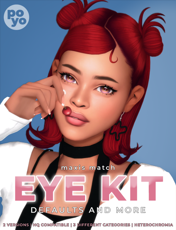 Maxis Match EYES N20 by simsfinds - The Sims 4 Custom Content