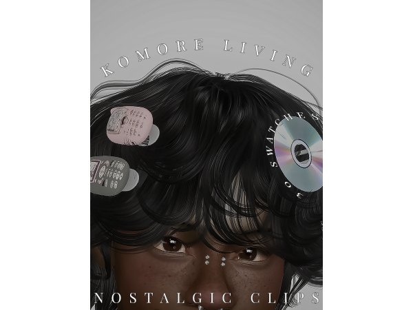 Alpha Nostalgic Clips by komoreliving - The Sims 4 Custom Content
