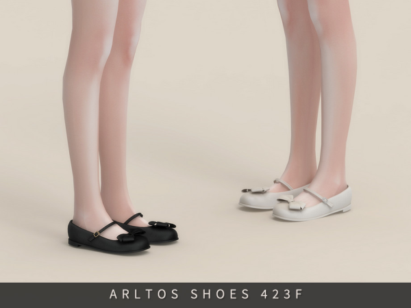 Mix Mary Jane with Bow Female by Arltos - The Sims 4 Custom Content