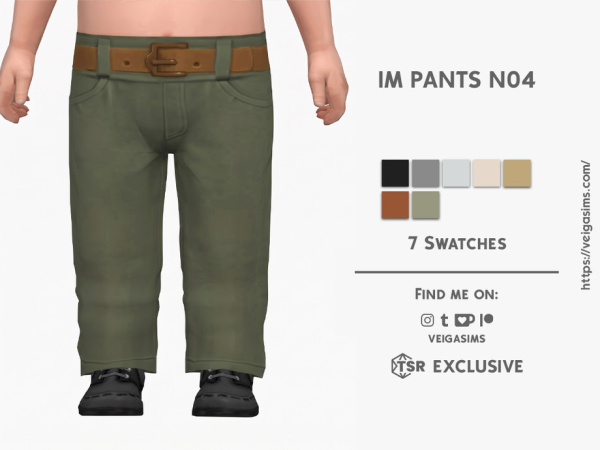 Sims 4 Maxis Match Infant Male Clothes CC: IM PANTS N4 by David_Mtv2