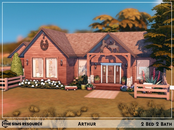 Sims 4 Maxis Match Farms CC: Arthur