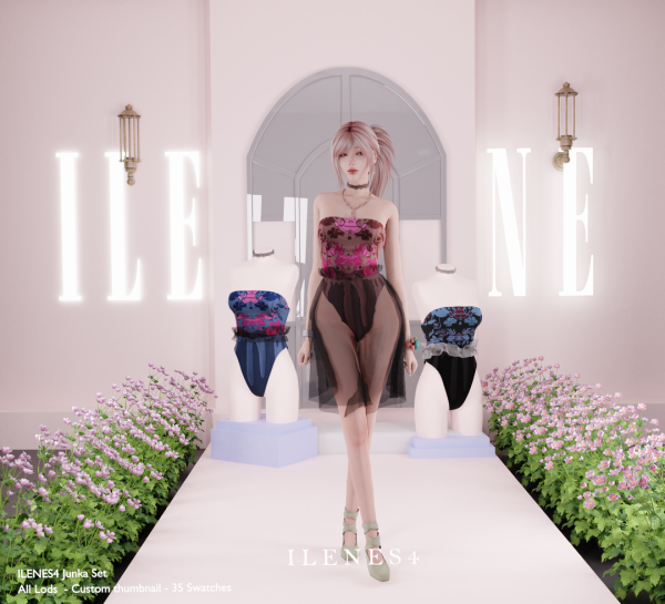 Alpha ILN Junka Set by ilenes4 - The Sims 4 Custom Content