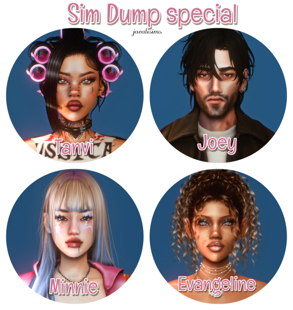 Alpha 9K sim dump by simsfinds - The Sims 4 Custom Content
