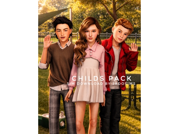 Alpha Child Pack (Sim Download) - The Sims 4 Custom Content