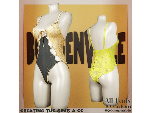 Alpha Boe_VivinaCiry Lingerie - The Sims 4 Custom Content