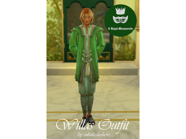 Maxis Match Willas Outfit by sulsulzukohere - The Sims 4 Custom Content