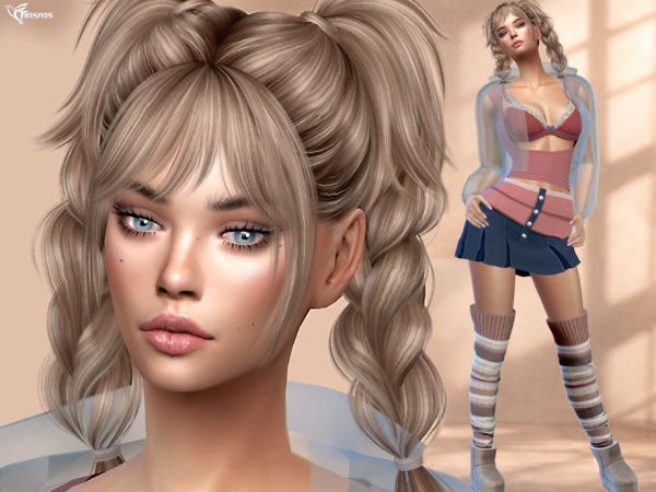 Alpha Agathe Alenon - The Sims 4 Custom Content