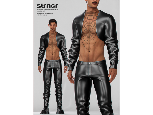 Alpha Donatus Set (Remastered) - The Sims 4 Custom Content