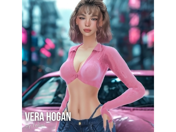 Alpha Vera Hogan by Yolimi - The Sims 4 Custom Content