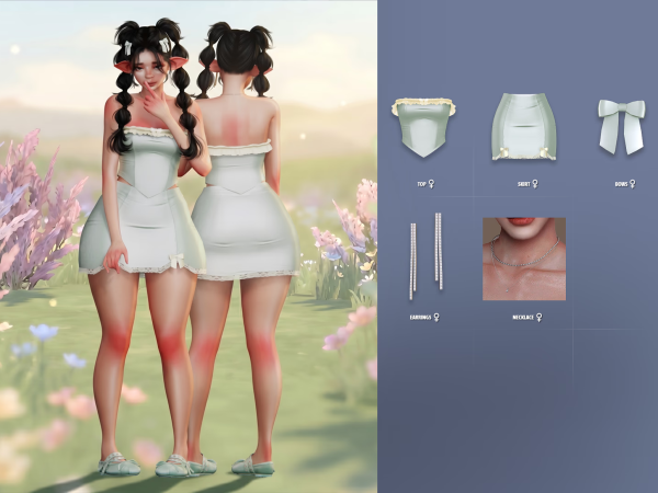 Alpha Delilah Lookbook - The Sims 4 Custom Content