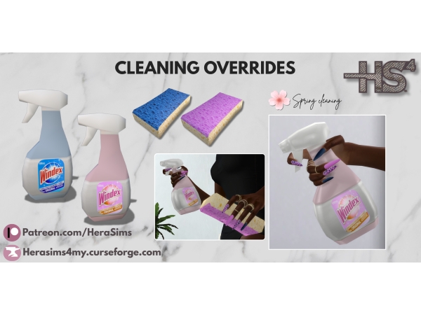 Maxis Match Cleaning overrides by herasims4 - The Sims 4 Custom Content