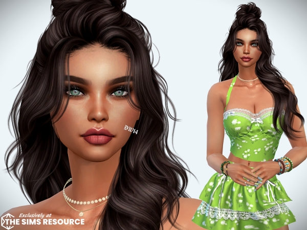 Mix Pamela Graves - The Sims 4 Custom Content