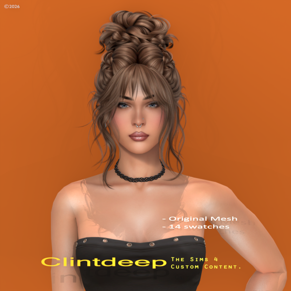 Alpha Clintdeep Maryanna Necklace by clintdeep - The Sims 4 Custom Content