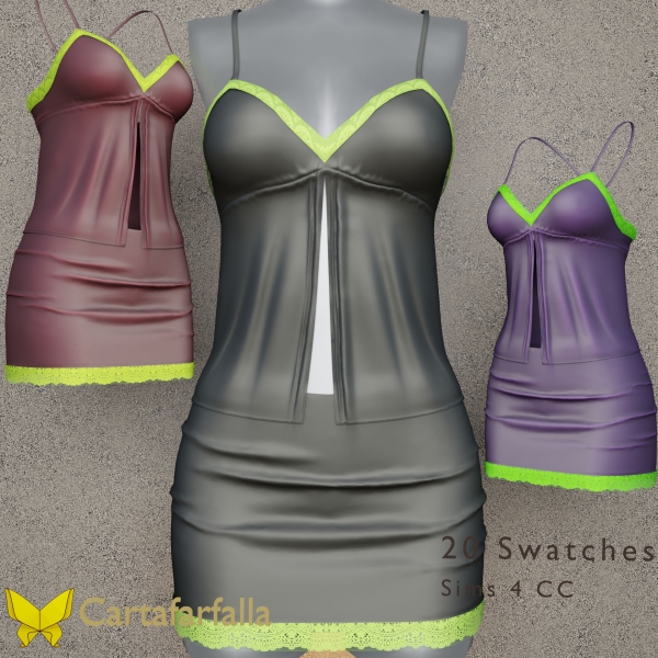 Alpha Cartarfalla Noctelle by cartafarfalla - The Sims 4 Custom Content