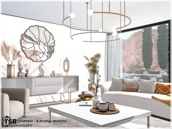 Mix Simmo Living Room - The Sims 4 Custom Content