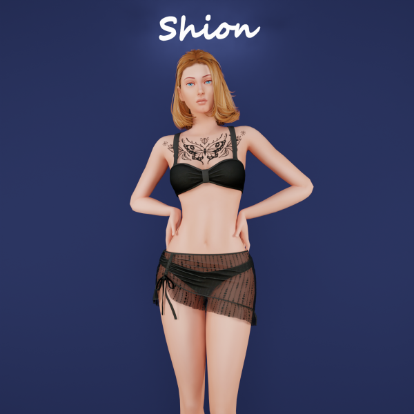 Alpha Shion Viola Forest Fern Set by shion_sims - The Sims 4 Custom Content