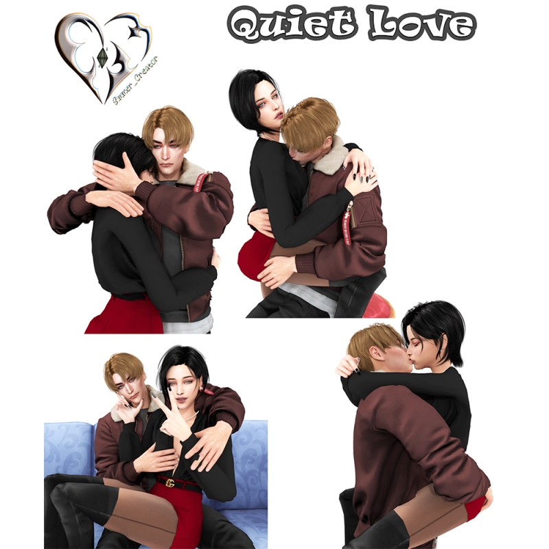 Mix Quiet Love by simmer_creator - The Sims 4 Custom Content