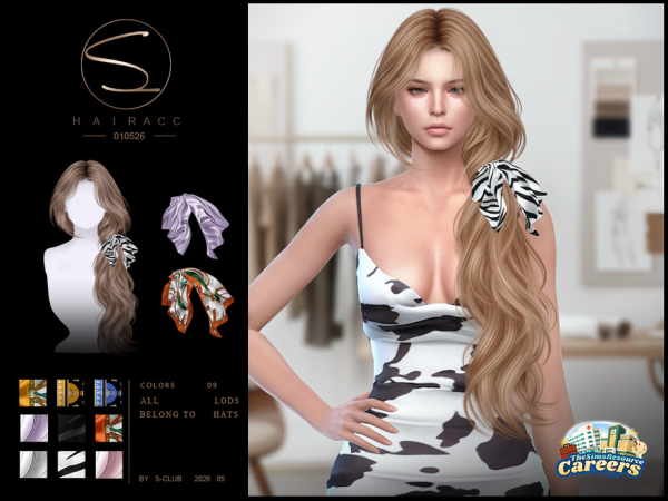 Alpha S CLUB ACCESSORIES Careers Collection Club by S - The Sims 4 Custom Content