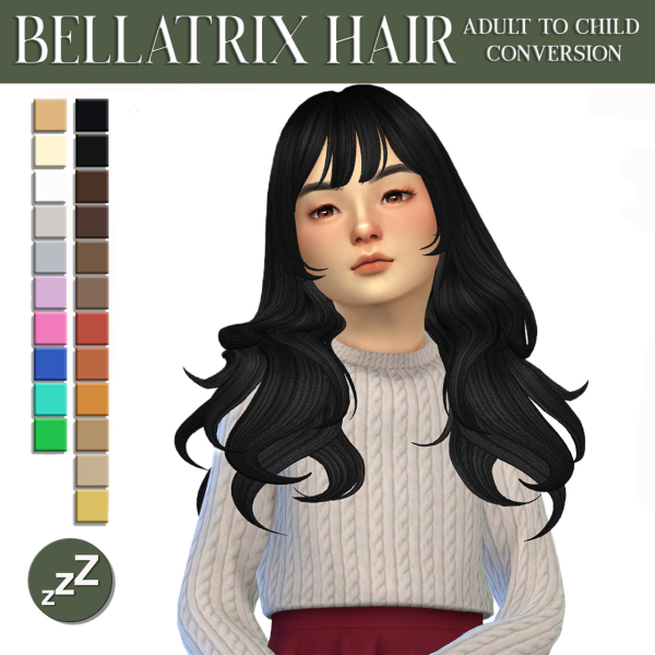 Maxis Match GLOOMYGEEK HAIR CONVERSIONS by simsfinds - The Sims 4 Custom Content