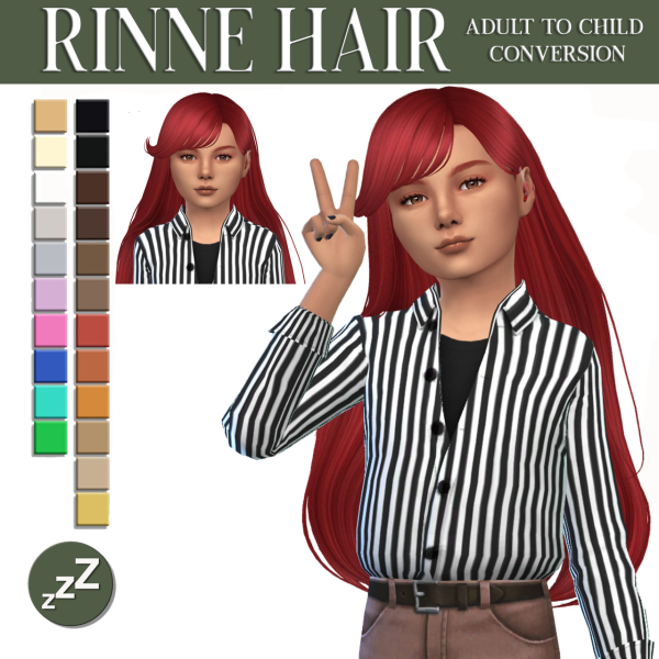 Maxis Match GLOOMYGEEK HAIR CONVERSIONS by simsfinds - The Sims 4 Custom Content