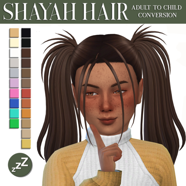 Maxis Match GLOOMYGEEK HAIR CONVERSIONS by simsfinds - The Sims 4 Custom Content