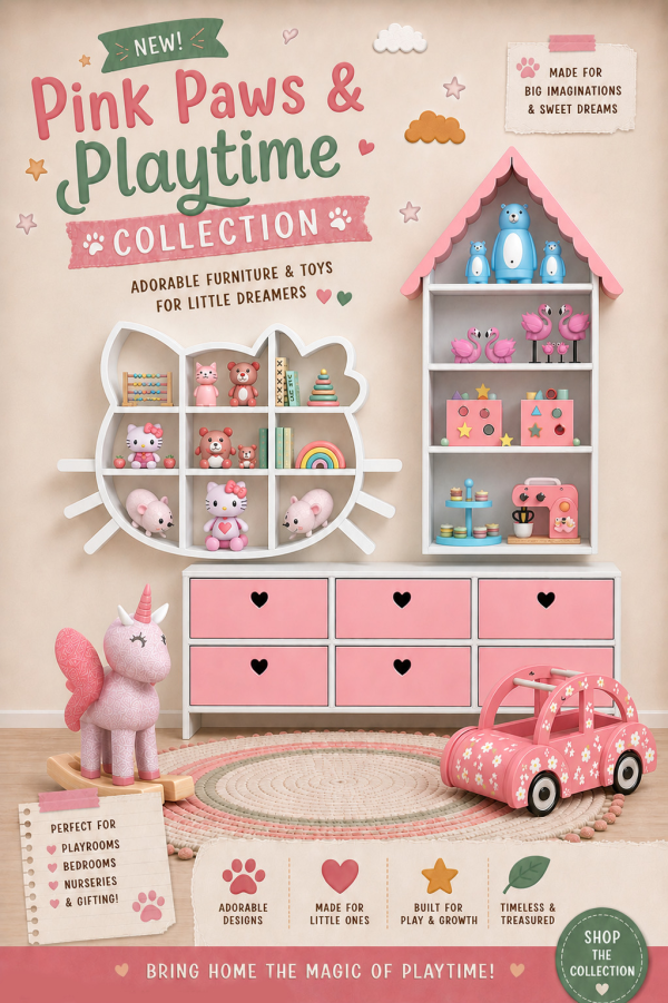Mix Pink Paws Playtime Collection by simsfinds - The Sims 4 Custom Content