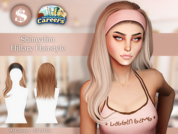 Hillary Hairstyle by Shimydimsims