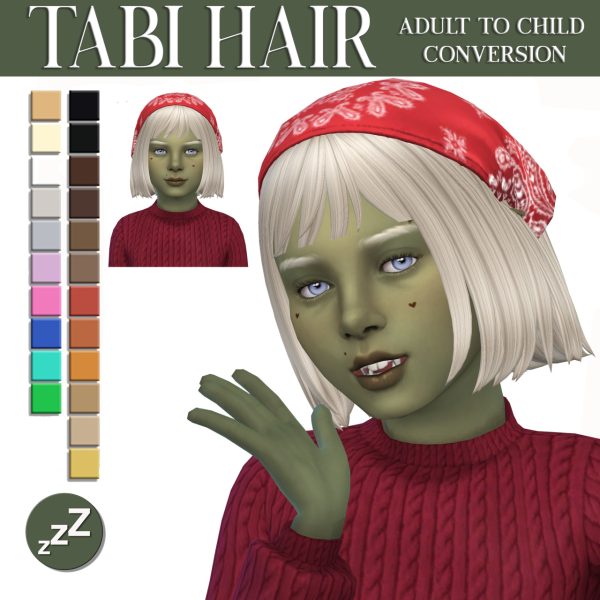 Maxis Match GLOOMYGEEK HAIR CONVERSIONS by simsfinds - The Sims 4 Custom Content