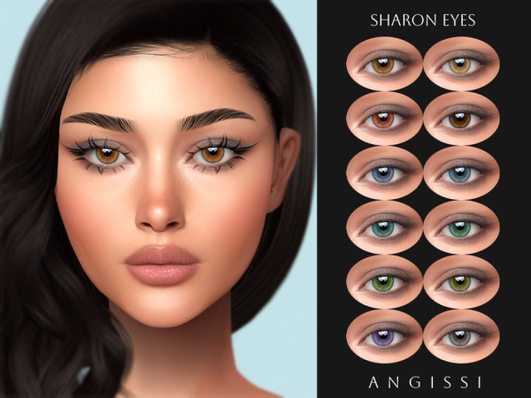 Alpha Sharon Eyes by ANGISSI - The Sims 4 Custom Content