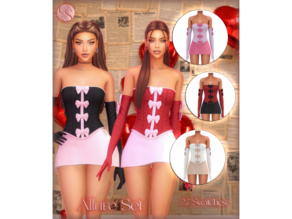 Maxis Match CAMUFLAJE Cupid's Closet Collection - The Sims 4 Custom Content