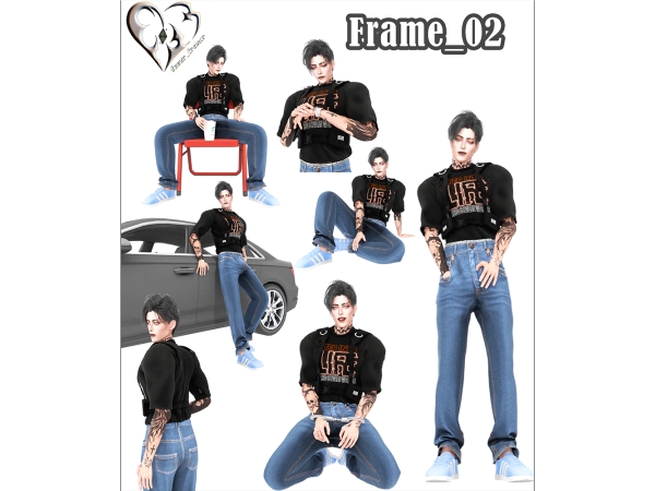 Mix Frame_02 - The Sims 4 Custom Content