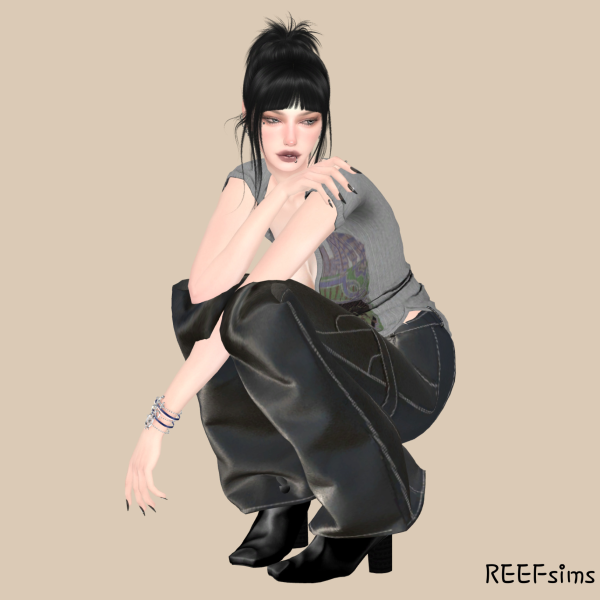 Alpha [SIMS DUMP] Enid by simsfinds - The Sims 4 Custom Content