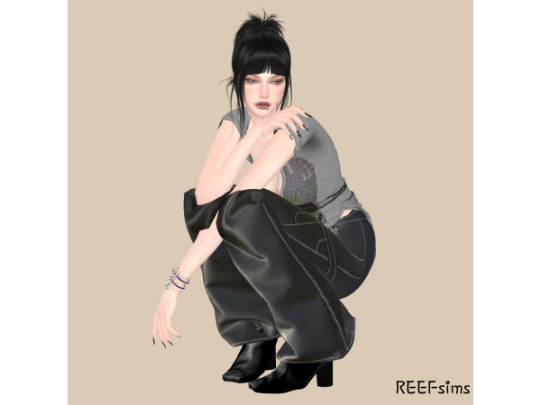 Alpha [SIMS DUMP] Enid by REEFsims - The Sims 4 Custom Content