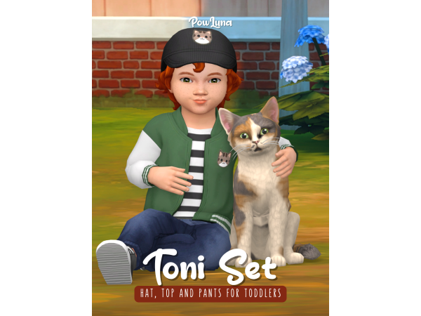 Maxis Match TONI set by powluna - The Sims 4 Custom Content